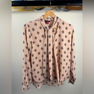 Vince Camuto Tie-Neck Blouse – XS